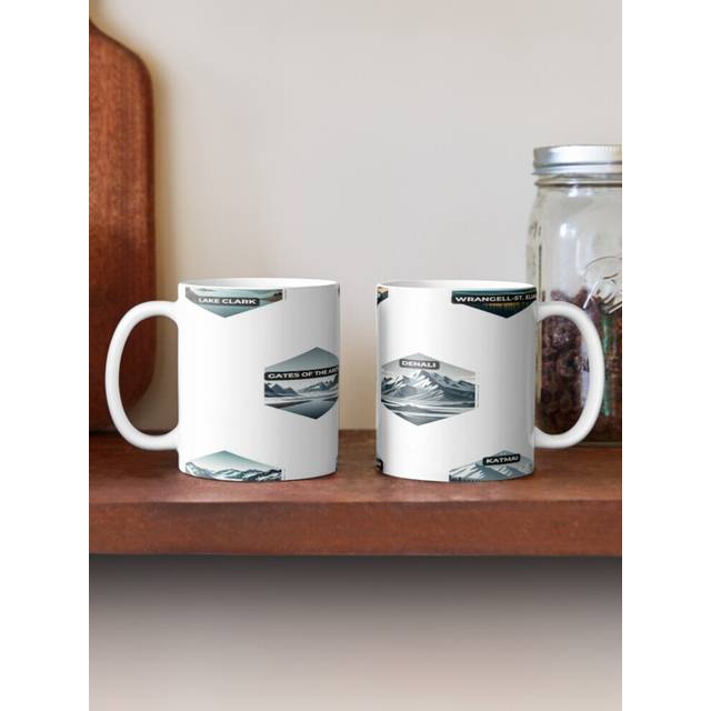 (Alaska National Parks (8 of 8)-8513) Coffee Mugs 11oz A Symphony of Color Rainbow Blooms in Full Ceramic Mug Cute Novelty Christmas Gifts