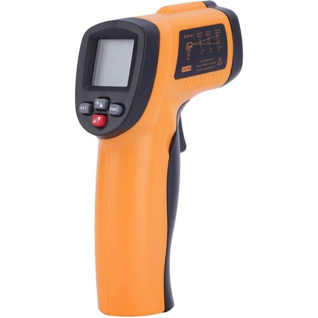 GM550E Non-contact Digital Infrared Thermometer Laser Temperature Gun -50~550