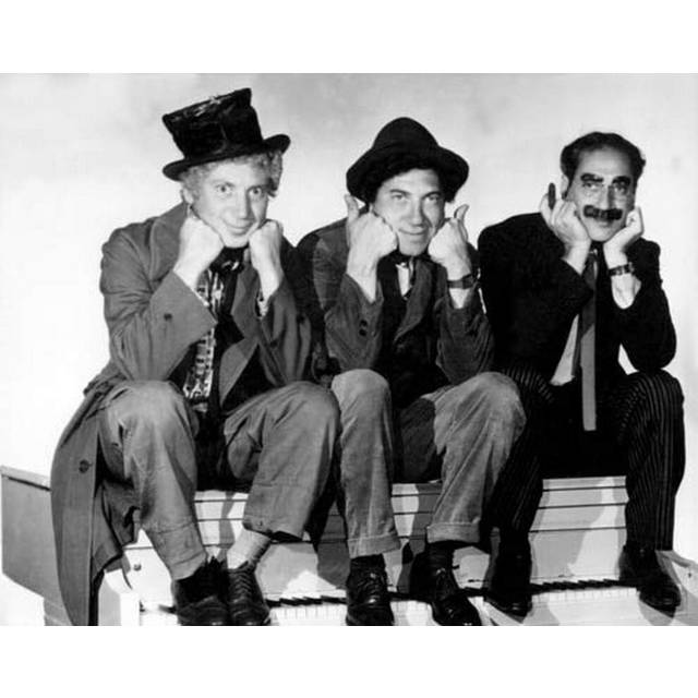 Posterazzi Brothers-Harpo Chico Groucho Marx Photo Poster Print  (20 x 16)