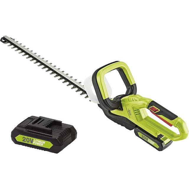 Garden Gear Hedge Trimmer with Spare Battery 20V - Green - 89 x 19 x 14cm