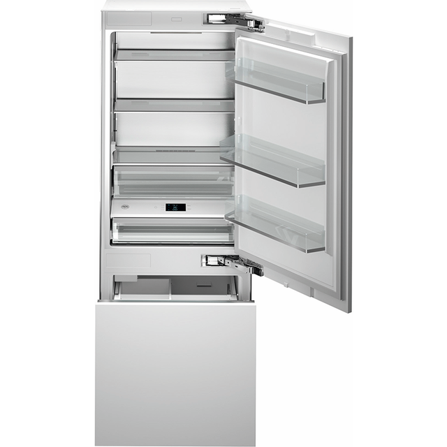 Bertazzoni  Helintegrerad kyl/frys 75 cm med ismaskin & vattendispenser  door-on-door  213 hög
