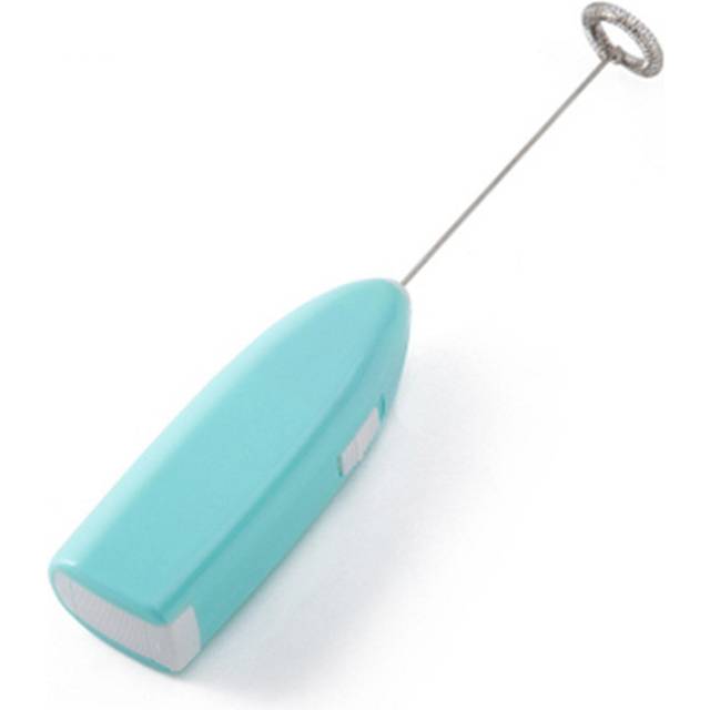 Cordless Electric Hand Mixer Battery Powered Small Plastic Metal Household Hand Mixer for Home blå