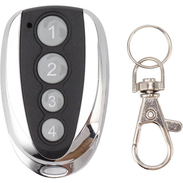 Garage Door Opener Remote Replacement 4 Button Gate Opener Remote with Keychain for Garage Door