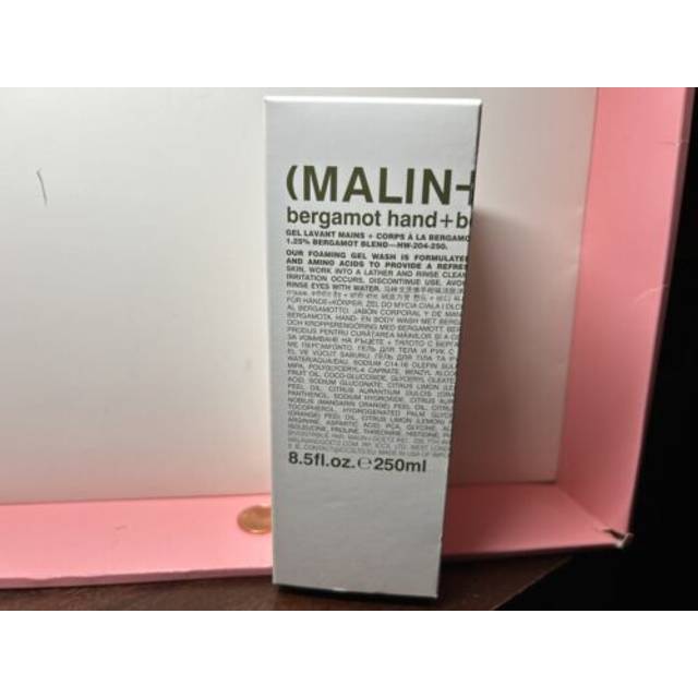 Malin+Goetz Bergamot Hand Body Wash 250 ml
