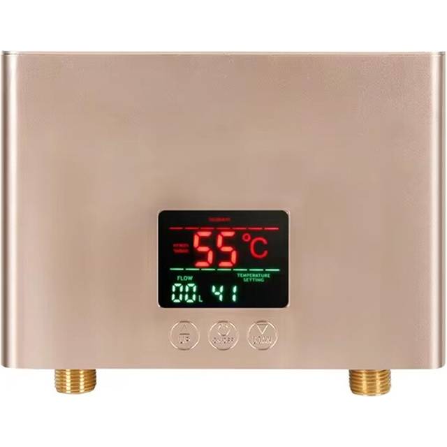 220V Instant Water Heater 5500W Wall-Mounted Electric Heaters for Bathroom Hot Shower and Home Kitchen Heating