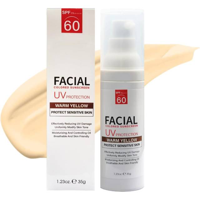 Tinted Sunscreen Spf 60 UV Protection, Face Sun Cream Spf 60, Spf 60 Face Moisturiser, Sun Cream for Women