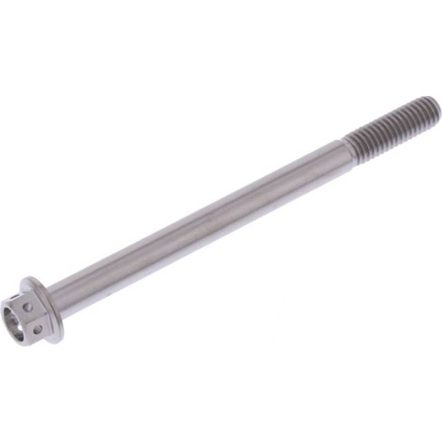 Pro-Bolt Flanged Hex Head Race Spec Titanium Bolts - M6 x 1.00mm x 80mm (30mm)