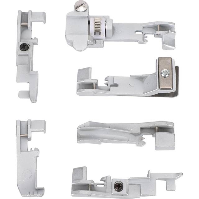 6Pcs Presser Foot Set for SINGER 14U 14CG754 14SH654 Household MultiFunction Overlock Machine