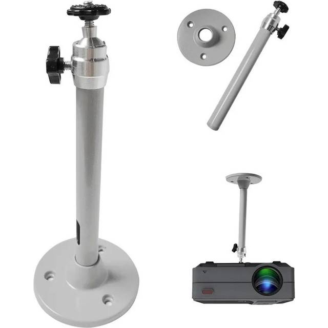 Projector Ceiling Mount 18mm Universal Adjustable Projector Ceiling Mount Stand Bracket for Micro