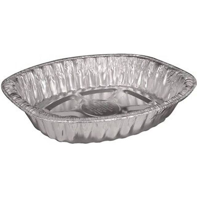 Handi Foil HFA32400100 272 oz Giant Rack Roaster Pan - Silver - Box of 100