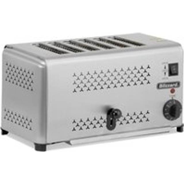 Blizzard B6ST Stainless Steel Commercial Toaster 6 Slot Toaster (Each)