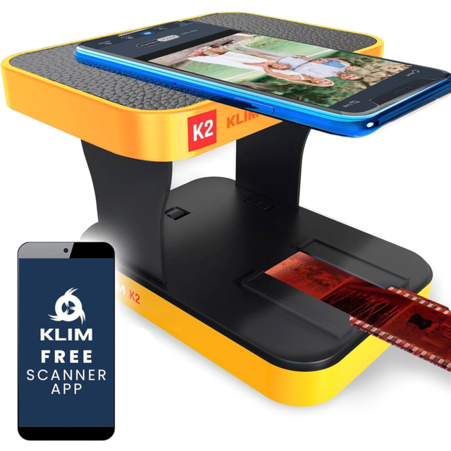 Klim k2 mobile film scanner 35mm + 2024 + positive & negative scanner