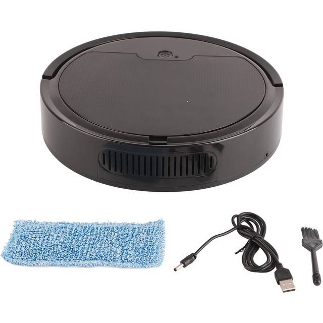 Sweeping Robot Intelligent Household Mini Robotic Vacuum Cleaner with APP Control Black