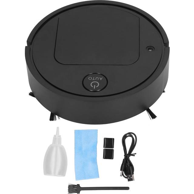 Robot Vacuum Cleaner 4 in 1 Spray Portable USB Rechargeable Obstacle Avoidance Mini Smart Sweeper