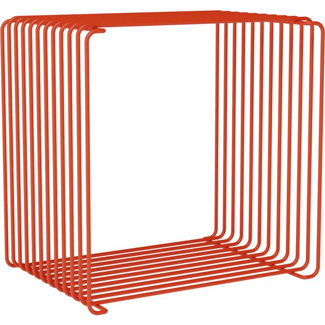 Panton Wire Single Shelf 25,7 cm, Rosehip