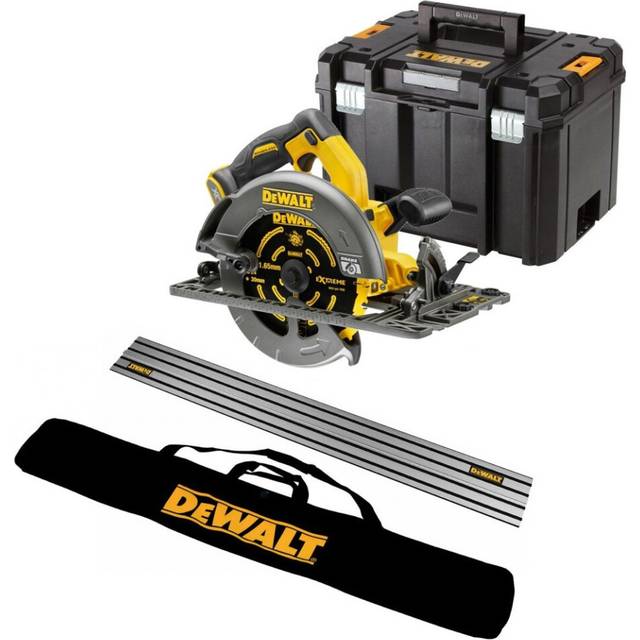 Dewalt DCS576N 54v XR Flexvolt Circular Saw 190mm + Guide Rail + Bag + Tstak