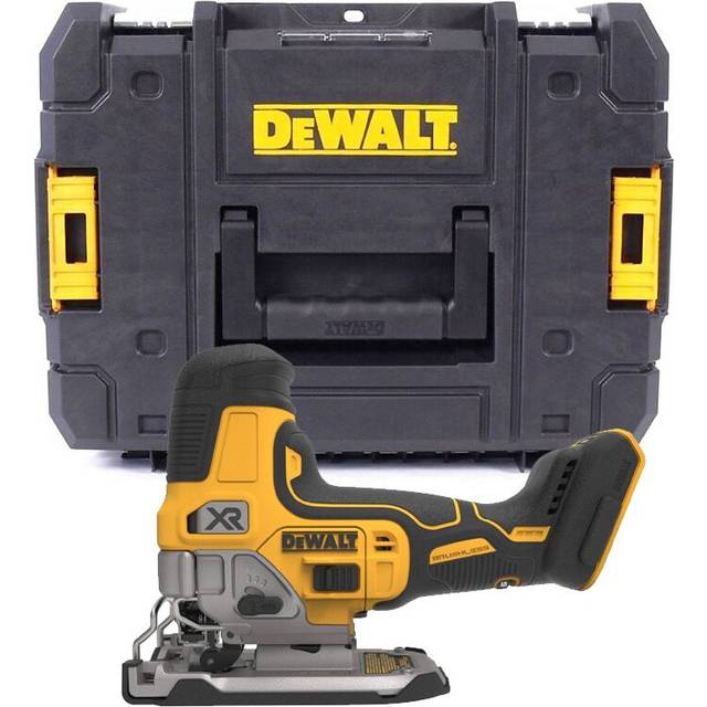 DeWalt DCS335N 18v XR Cordless Brushless Body Grip Jigsaw Bare Unit & TSTAK Case