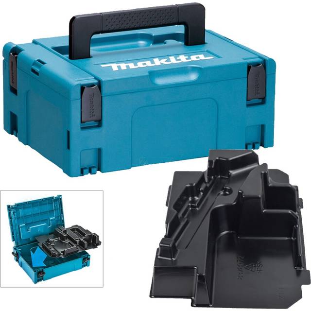 Makita 18v Mini Reciprocating Saw Makpac Tool Case and Inlay for DJR185 DJR183