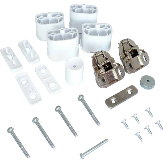 Genuine Hoover Candy Washing Machine Integrated Decor Door Hinge Kit 43013964