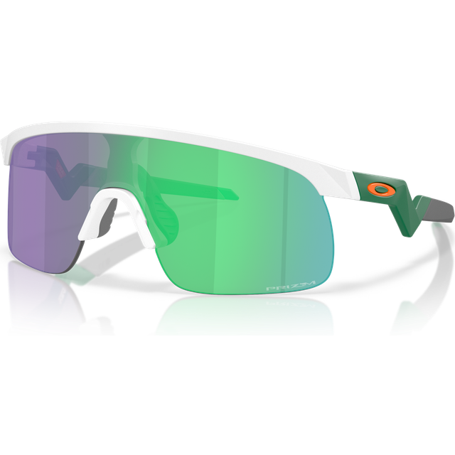 Oakley Barn OJ9010 RESISTOR 901033 Solglasögon O_matter Vit Grön Mask Normal