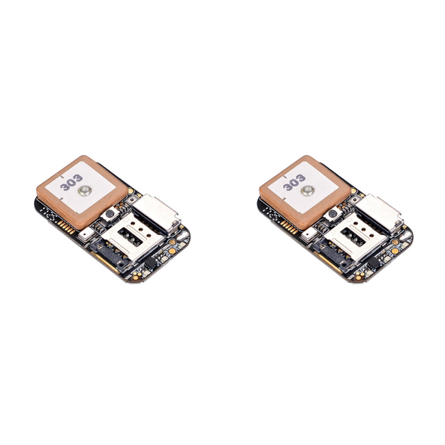 2X Mini GPS Tracker SOS Real-Time Call Voice Tracking Locator for Laptop Elderly People Real Time Device
