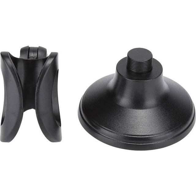 ABS Plastic Adjustable Stable Desktop Microphone Base Mic Clamp Clip Stand Holder