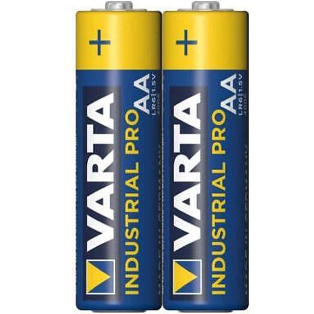 Industrial pro aa alkaline batteries, 2 pack - 4006211302