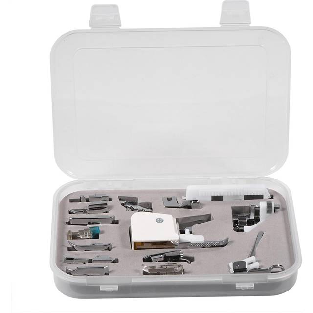 15Pcs Presser Foot for Brother Janome Singer Multifunctional Sewing Machine Accessories Kit