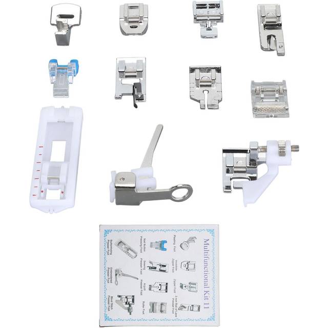 Sewing Machine Presser Foot Set Replacement Zipper Presser Feet for 505A Home Sewing Machine 11pcs