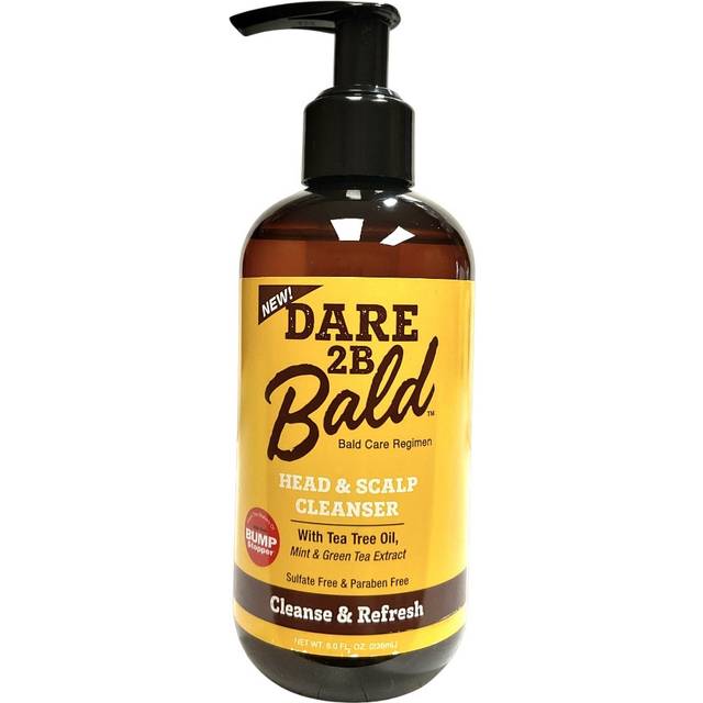 high time Dare 2B Bald Head & Scalp Cleanser | Bald Head Moisturizer for Men | Bald Head Care Regimen | with Tea Tree Oil  Mint & Green Tea Extract -