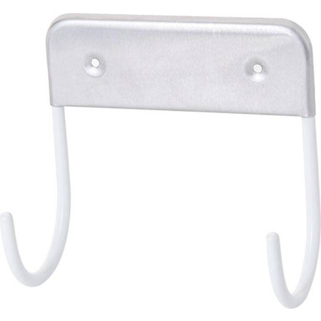 Ironing Board Hanger Wall Mount Ironing Board Holder Organizer Wall Rack for Laundry Rooms white