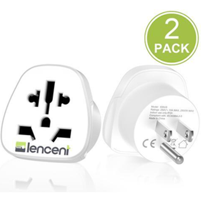 Universal American European EU To US UK Power Plug Adapter USA Israel Brazil Travel Adapter Plug Converter Japan Korea