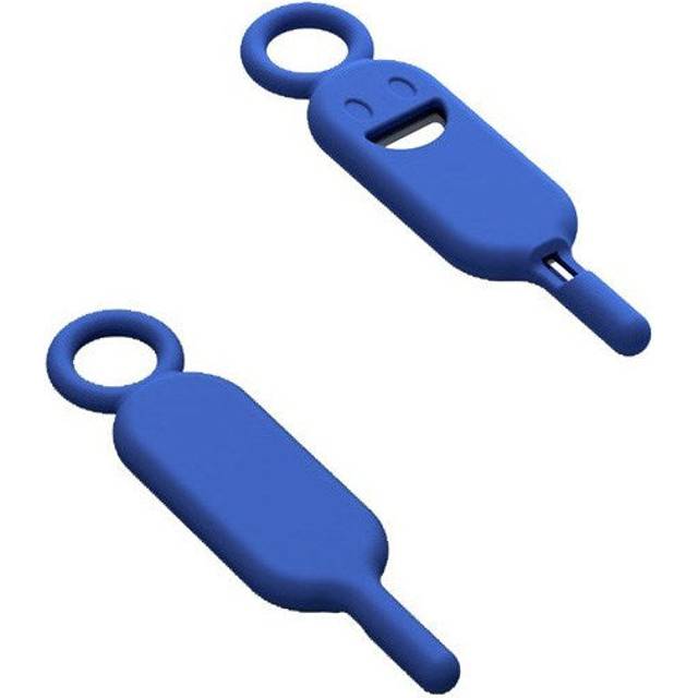TelForceOne Sim-Kort Nøgle i Silikoneetui med Ring