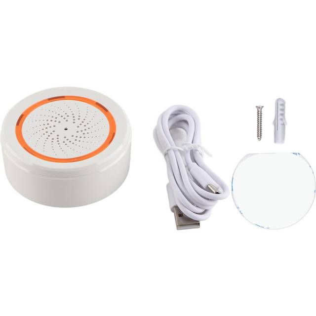 Siren Alarm App Control 90db Wireless Impact Resistant Sound Light Alarm for TUYA for Home
