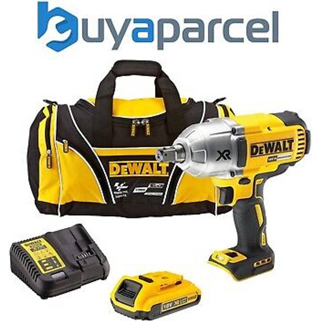 Dewalt DCF899 XR 18v High Torque Impact Wrench Li-Ion 1/2"" 1x 2.0ah, Charger Bag