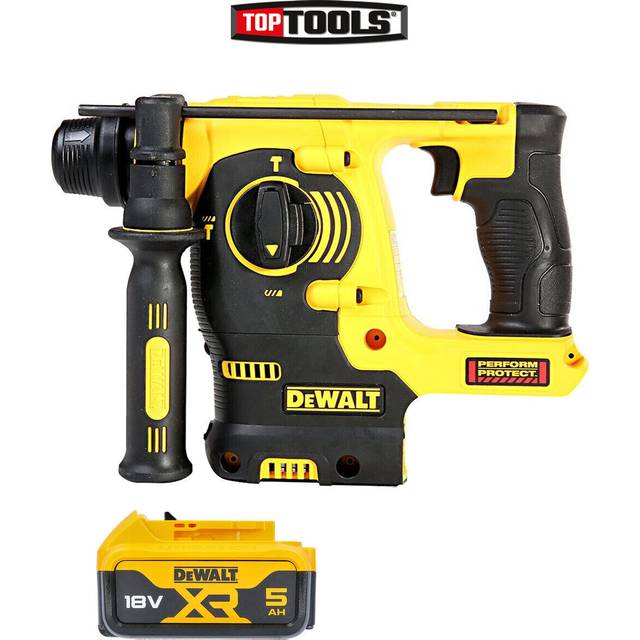 Dewalt dch253n 18v xr li-ion sds+ hammer drill body with 1 x 4ah battery