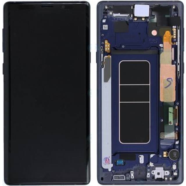 Samsung Galaxy Note 9 Original OLED Display Skärm - Blå