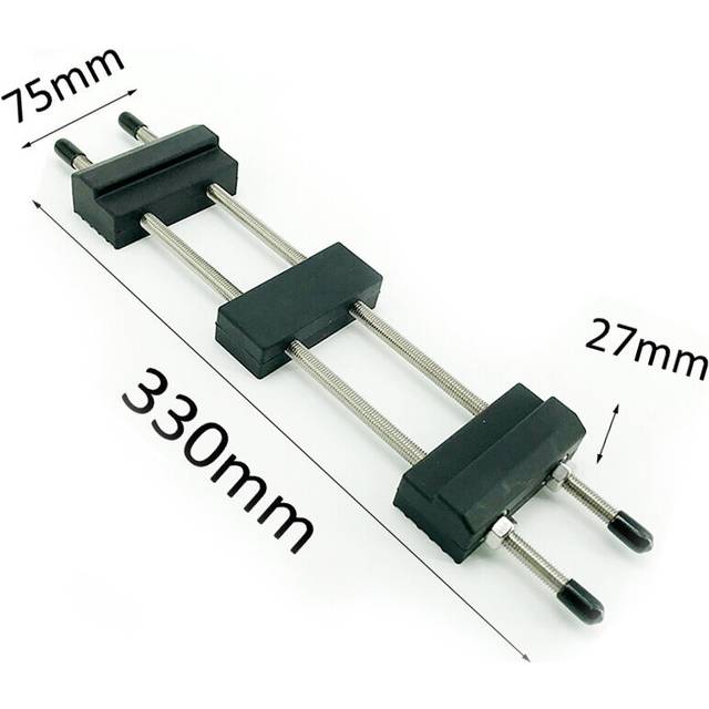 (a-BN330) Grain Double Side Diamond Knife Sharpening Stone Ice Skates Metal Plate Guide Stand Base 400 1000 Grit