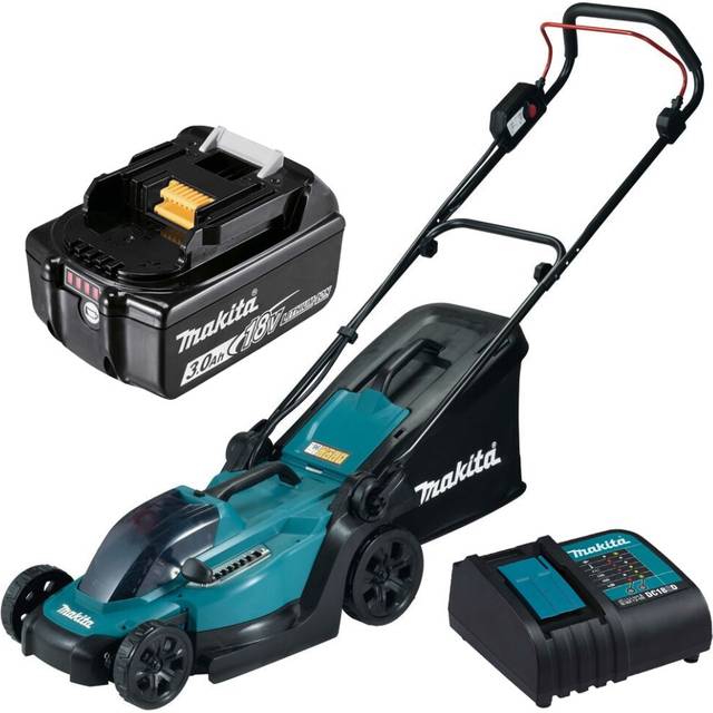 Makita DLM330 18v LXT Cordless Lithium Battery Lawn Mower 33cm + 1x3ah Battery