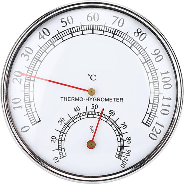 Bastutermometer Hygrometer Inomhusrumstemperatur Luftfuktighetsmätare Bastutillbehör