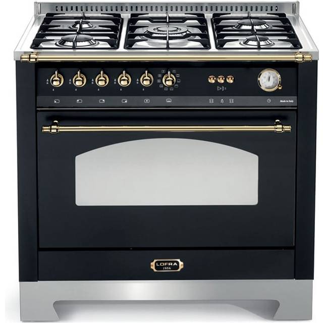 Spis - Dolce vita 90 cm (1 gasugn) (Svart/Mässing) Gas