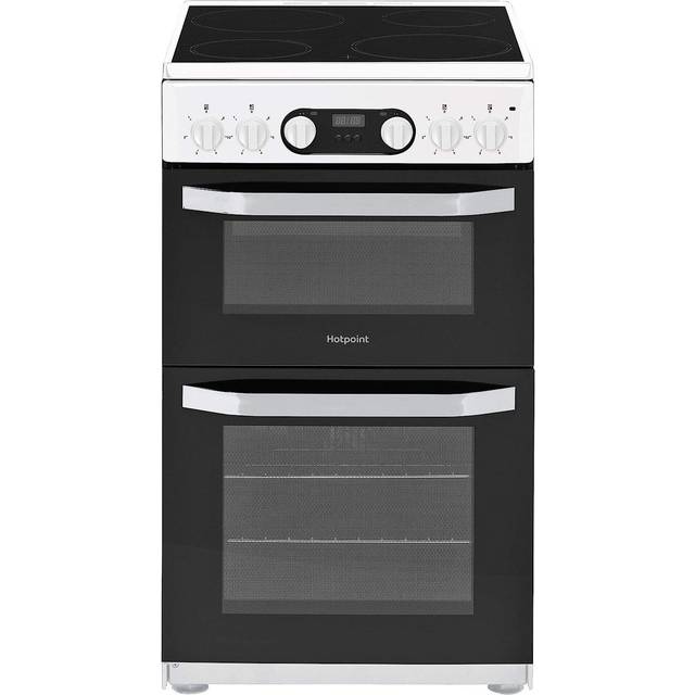 Hotpoint HD5V93CCW 50 cm Electric Ceramic Cooker - White