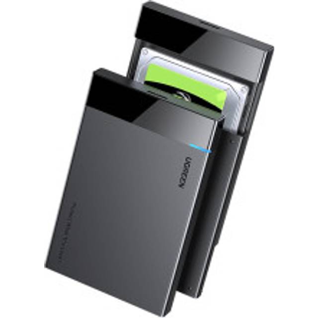 Kapsling för SATA 2,5'' 6TB USB-C 3.0-enhet svart