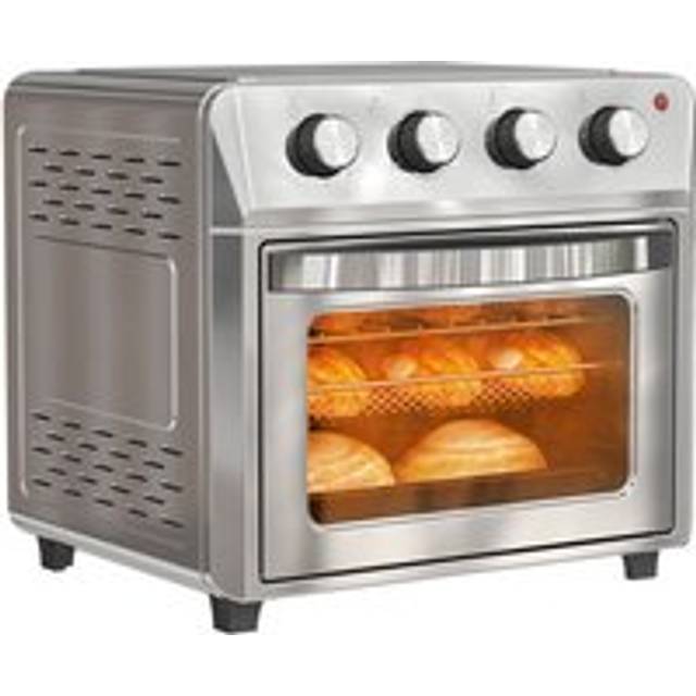 HOMCOM 24L Air Fryer Oven Small Electric Oven Grill Roast Bake 1600W