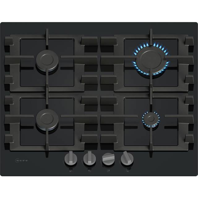 Neff T26NKP4S0 60cm Gas Hob - Black