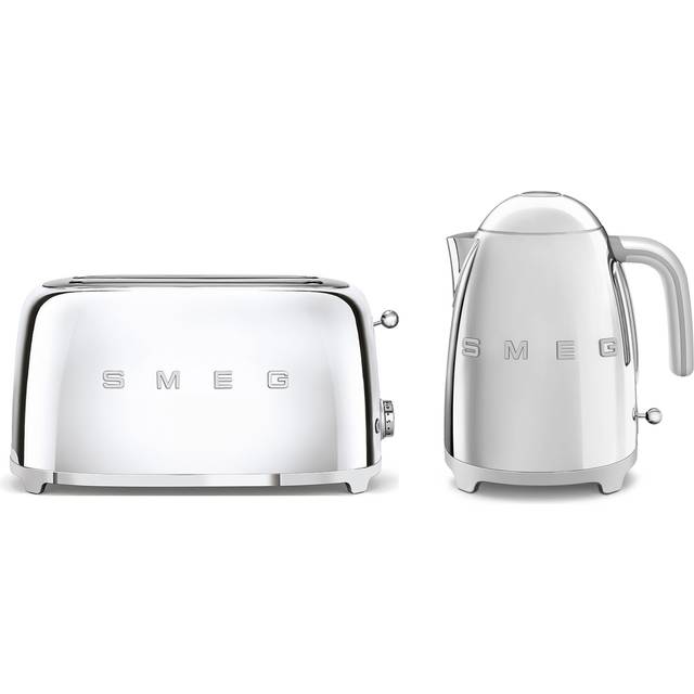 TSF02, KLF03 4 Slice 2 Long-Slot Toaster & Kettle Set - Grey - One Size