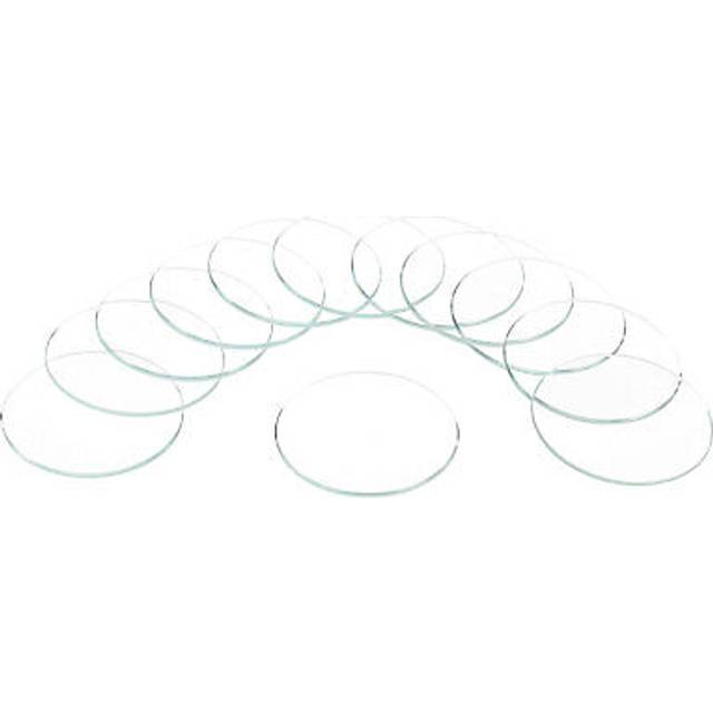 12pcs watch crystal glass lens 35.5mm flat round glass watch face crystals lens
