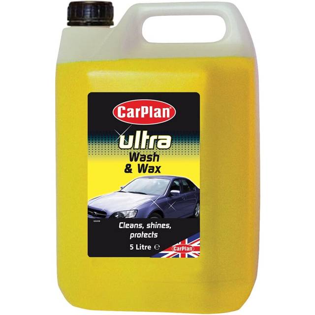 CarPlan Ultra Wax & Wash Car Shampoo, 5 L (Packaging may vary)