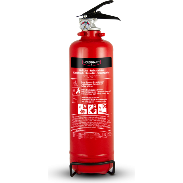 HOUSEGARD Brandsläckare pulver PE1HR-A 1KG