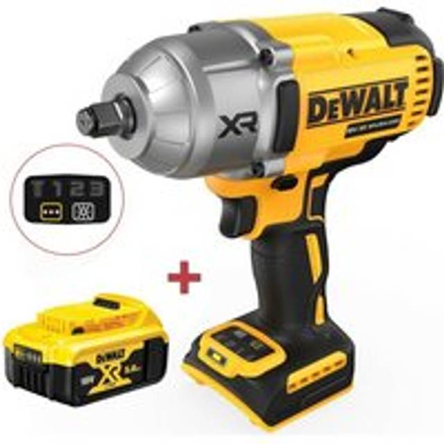 Dewalt - 18v DCF900N xr High Torque Impact Wrench 1/2'' 1396Nm + DCB184 5ah Battery